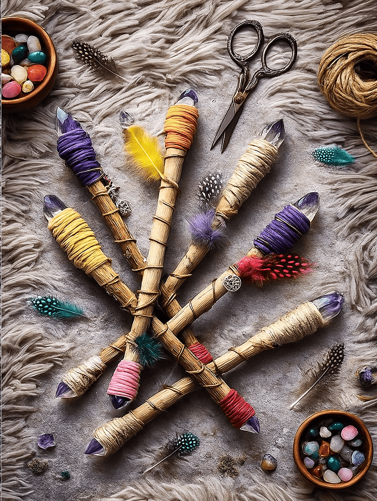 Imagen del taller Crea tu Varita de Poder y Luz