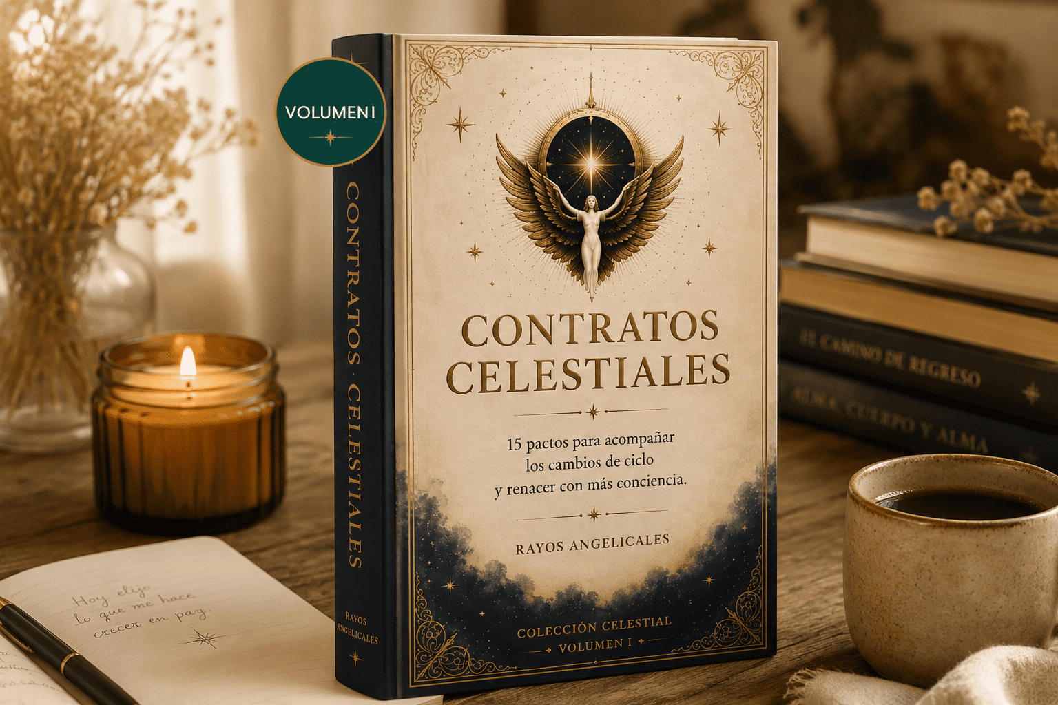 Grimorio de la Biblioteca Celestial de Rayos Angelicales